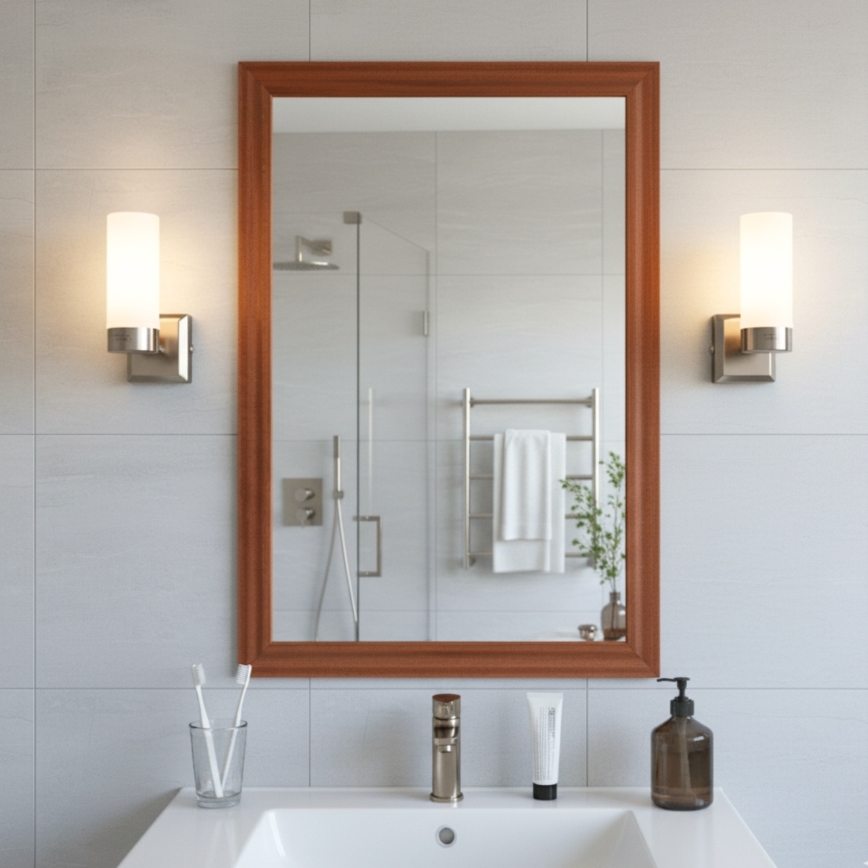 Brilagi - Επιτοίχιο φωτιστικό μπάνιου RAY 1xE14/40W/230V IP44