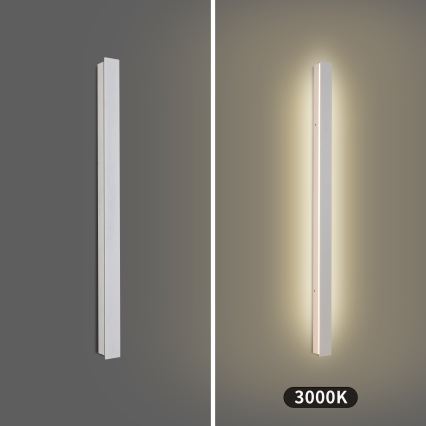 Brilagi - LED εξωτερικό επιτοίχιο φωτιστικό LINEAR LED/22W/230V 3000K IP65 100 cm λευκό CRI 90