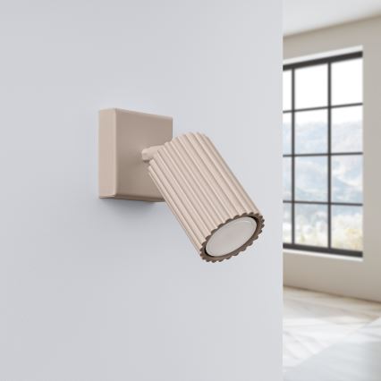 Brilagi - Επιτοίχιο LED σποτ φωτιστικό CRESTO 1xGU10/10W/230V taupe