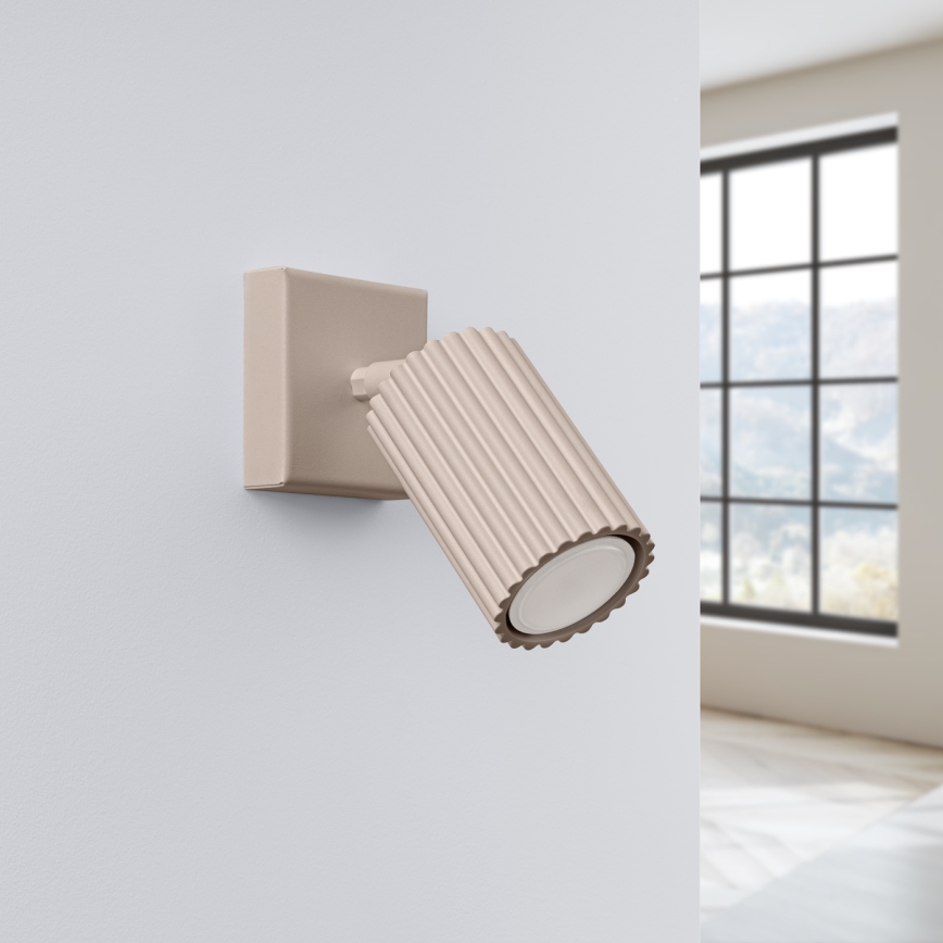 Brilagi - Επιτοίχιο LED σποτ φωτιστικό CRESTO 1xGU10/10W/230V taupe