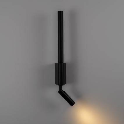Brilagi - Επιτοίχιο LED σποτ VIXON LED/3W/230V + LED/5W μαύρο CRI 90