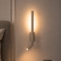 Brilagi - Επιτοίχιο LED σποτ VIXON LED/3W/230V + LED/5W, μπεζ, CRI 90