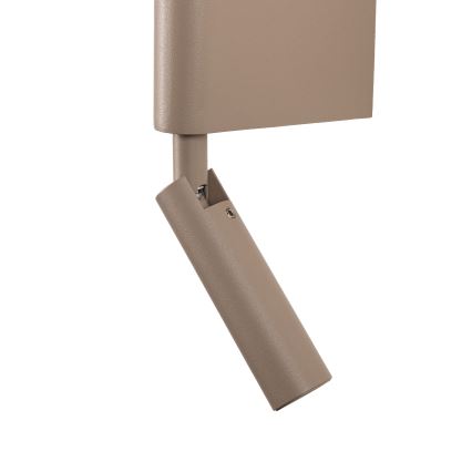 Brilagi - Επιτοίχιο LED σποτ VIXON LED/3W/230V + LED/5W, μπεζ, CRI 90