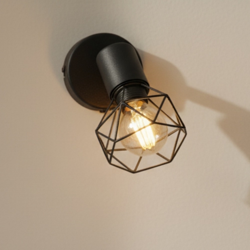 Brilagi - Επιτοίχιο σποτ CAGE 1xE14/40W/230V