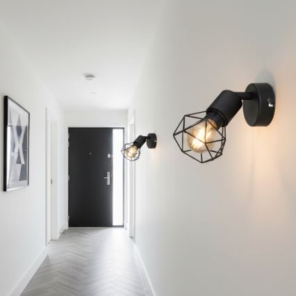 Brilagi - Επιτοίχιο σποτ CAGE 1xE14/40W/230V