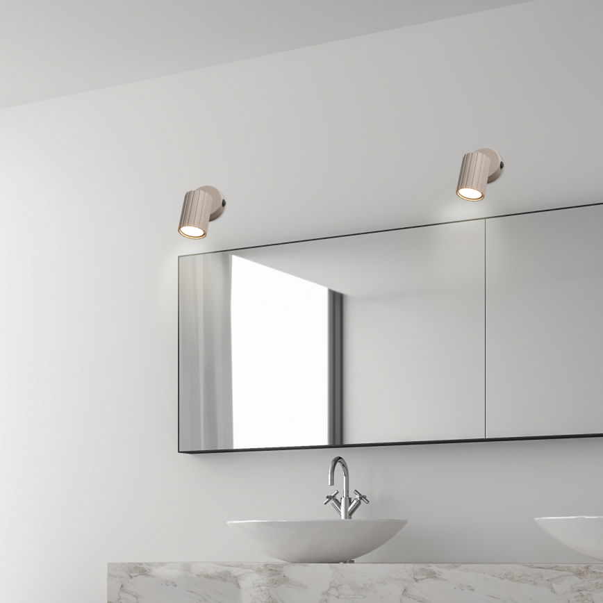 Brilagi - Επιτοίχιο σποτ CRISPINA 1xGU10/10W/230V μπεζ