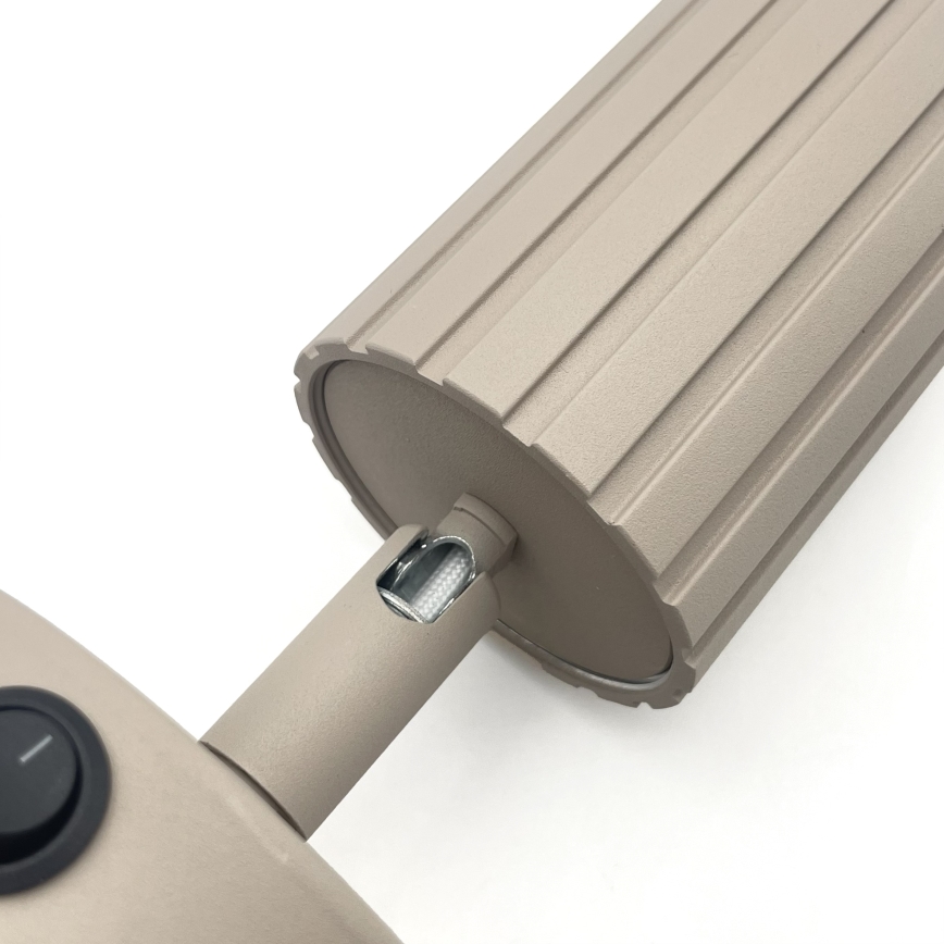 Brilagi - Επιτοίχιο σποτ CRISPINA 1xGU10/10W/230V μπεζ