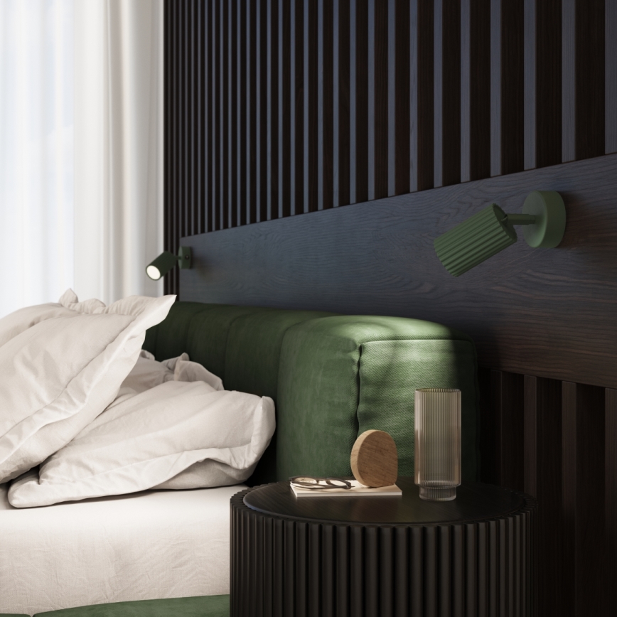 Brilagi - Επιτοίχιο σποτ φωτιστικό CRESTO 1xGU10/10W/230V πράσινο