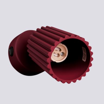 Brilagi - Επιτοίχιο σποτ φωτιστικό CRESTO 1xGU10/10W/230V μπουργουνδί