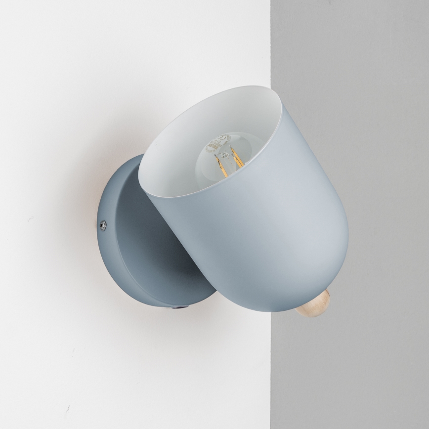 Brilagi - Επιτοίχιο σποτ φωτιστικό GALLION 1xE27/15W/230V μπλε