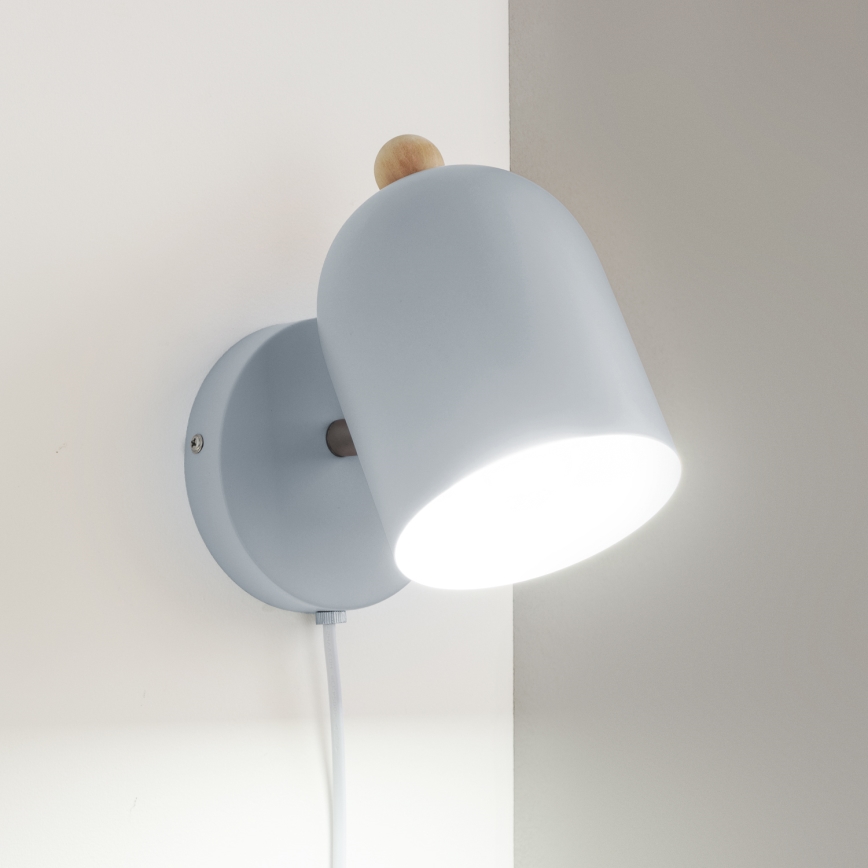 Brilagi - Επιτοίχιο σποτ φωτιστικό GALLION 1xE27/15W/230V μπλε