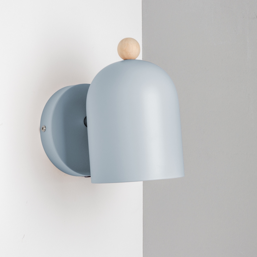 Brilagi - Επιτοίχιο σποτ φωτιστικό GALLION 1xE27/15W/230V μπλε
