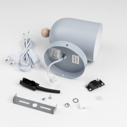 Brilagi - Επιτοίχιο σποτ φωτιστικό GALLION 1xE27/15W/230V μπλε