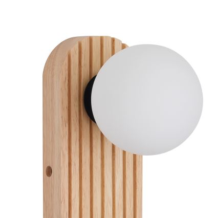 Brilagi - Επιτοίχιο φωτιστικό σποτ MODERN WOOD 1xG9/5W/230V + 1xGU10/8W ξύλινο