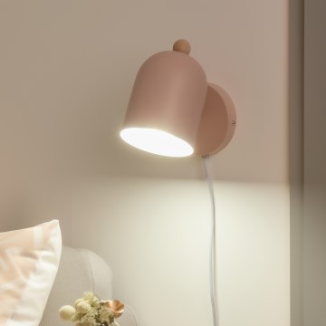Brilagi - Επιτοίχιο σποτ GALLION 1xE27/15W/230V ροζ