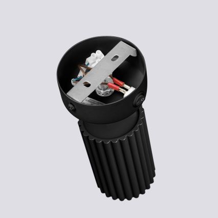 Brilagi - Επιτοίχιο σποτ LED φωτιστικό CRESTO 1xGU10/10W/230V μαύρο