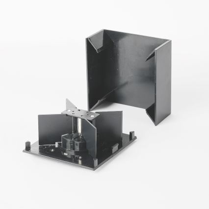 Brilagi - Επιτοίχιο εξωτερικό φωτιστικό LED DOUBLERAY LED/4W/230V ανθρακί IP65