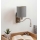 Brilagi - Επιτοίχιο ευέλικτο φωτιστικό LED NUBILA 1xE27/25W/230V + LED/3W ματ χρώμιο/ανοιχτό γκρι