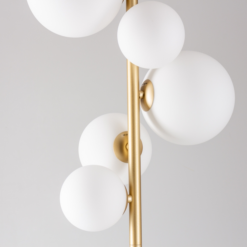 Brilagi - Επιδαπέδια λάμπα LED MILLA 7xG9/3W/230V χρυσό/λευκό