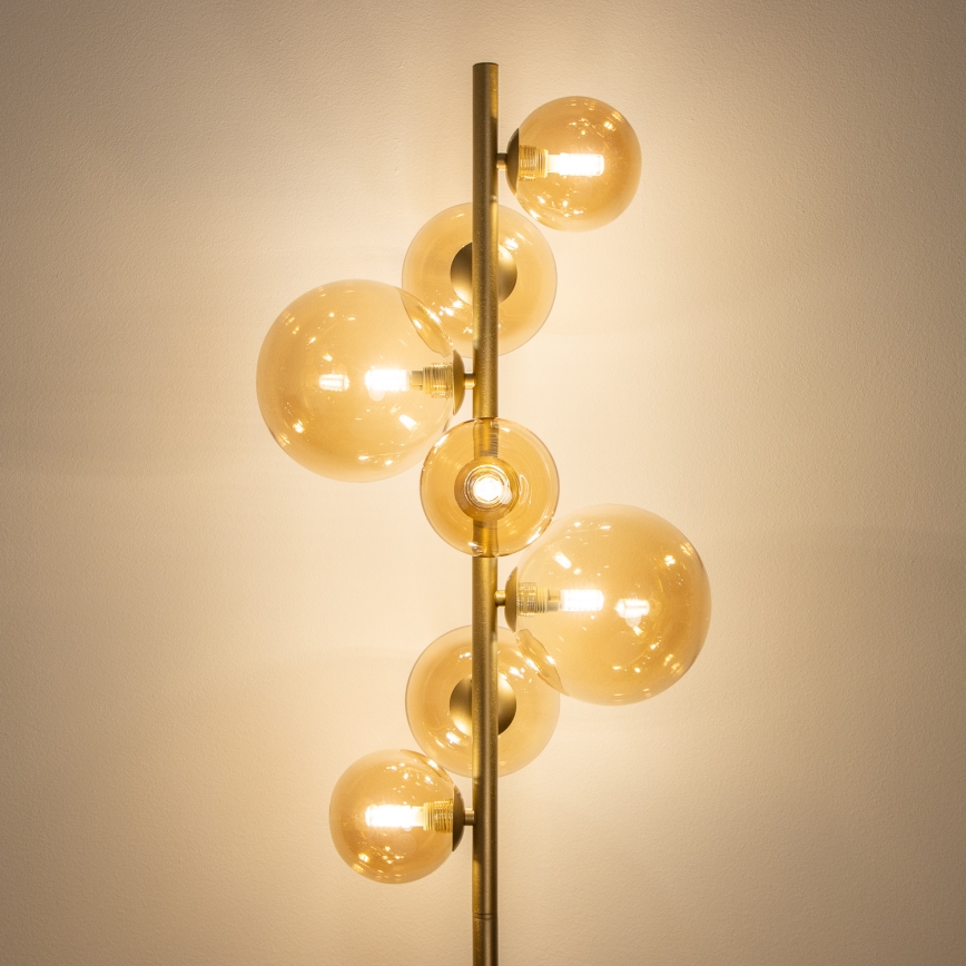 Brilagi - Επιδαπέδια λάμπα LED MILLA 7xG9/3W/230V χρυσό