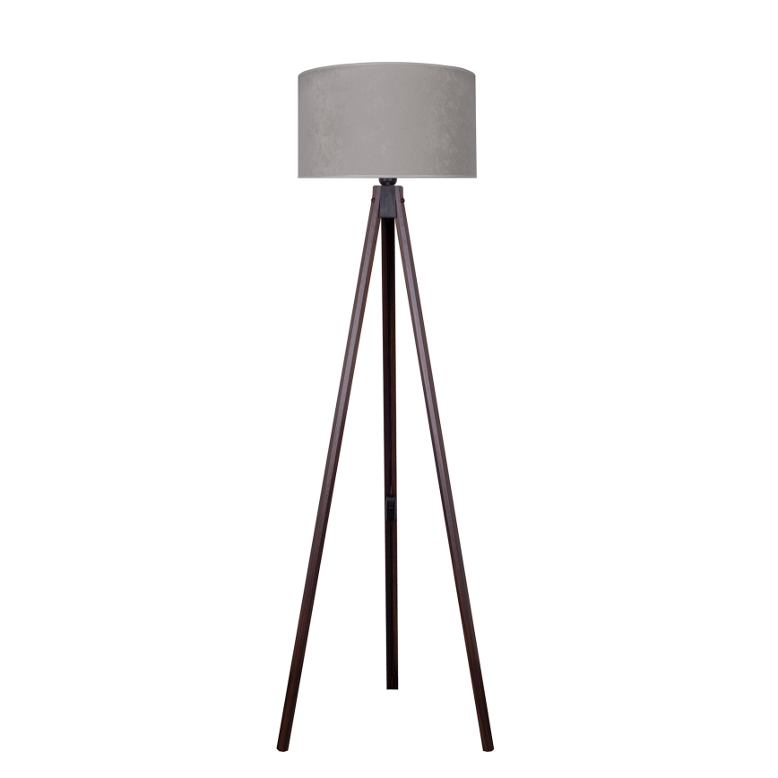 Brilagi - Επιδαπέδια λάμπα VELVET 1xE27/60W/230V βέγκε/γκρι