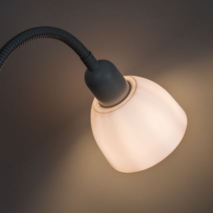 Brilagi - Επιδαπέδιο φωτιστικό ARIANA 1xE27/100W/230V + 1xE14/25W λευκό