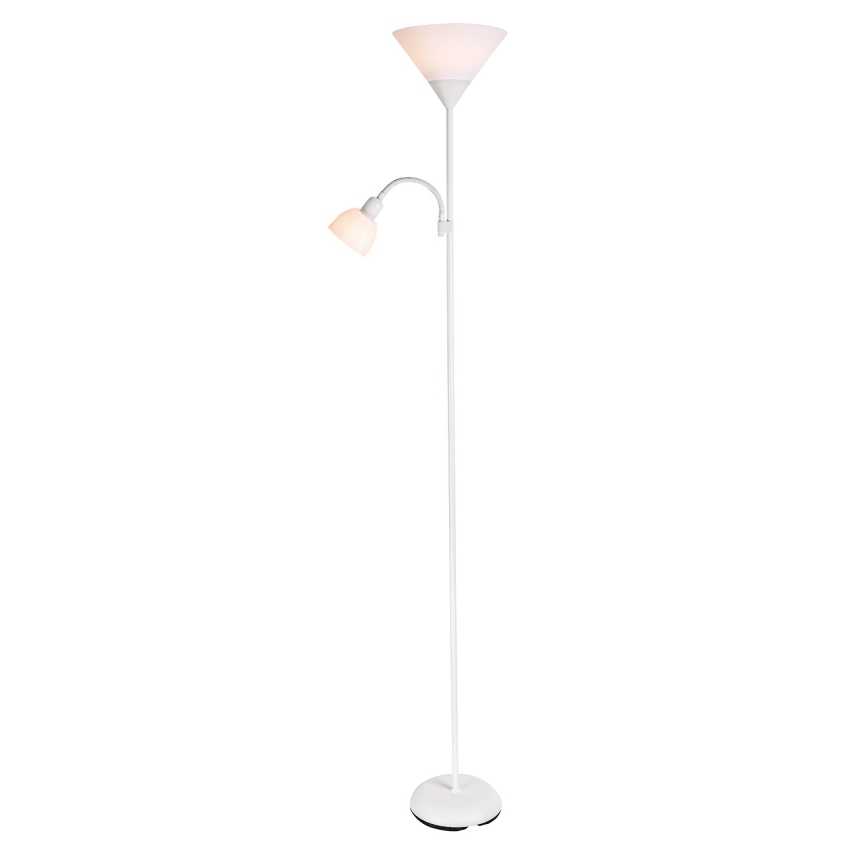 Brilagi - Επιδαπέδιο φωτιστικό ARIANA 1xE27/100W/230V + 1xE14/25W λευκό
