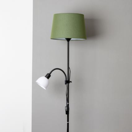 Brilagi - Επιδαπέδιο φωτιστικό CERIA 1xE27/100W/230V + 1xE14/25W μαύρο/πράσινο