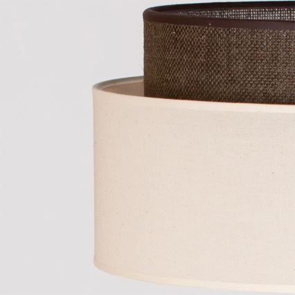 Brilagi - Επιδαπέδιο φωτιστικό LED BOHO STYLE 1xE27/15W/230V εκρού/καφέ