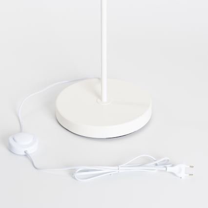 Brilagi - Επιδαπέδιο φωτιστικό LED CERIA 1xE27/40W/230V διάμ. 40 cm μπαμπού/λευκό