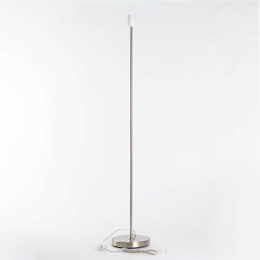 Brilagi - Επιδαπέδιο φωτιστικό LED CERIA 1xE27/40W/230V διάμ. 45 cm μπεζ/ματ χρώμιο