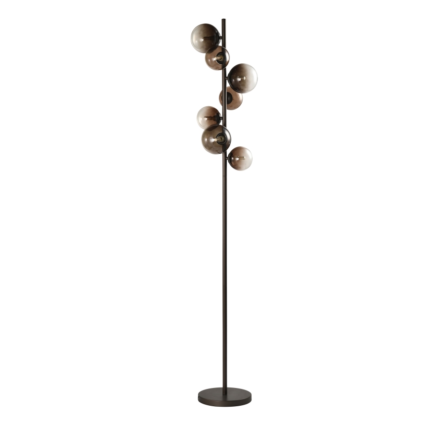 Brilagi - Επιδαπέδιο φωτιστικό LED MILLA 7xG9/3W/230V καφέ/καπνιστό καφέ