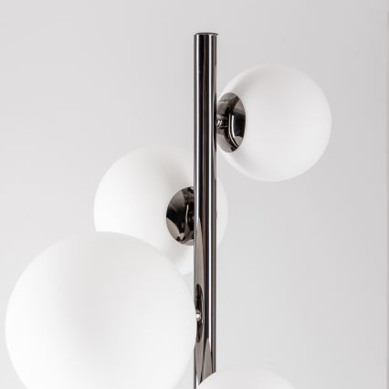 BRILAGI - Επιδαπέδιο φωτιστικό LED MILLA 7xG9/3W/230V μαύρο χρώμιο/λευκό