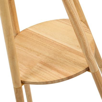 Brilagi - Επιδαπέδιο φωτιστικό NORDIC WAVE 1xE27/15W/230V ξύλο/λινό