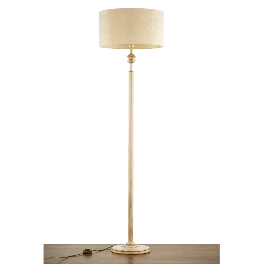 Brilagi - Επιδαπέδιο φωτιστικό SAPHIRE 1xE27/15W/230V εκρού/χρυσό/πατίνα