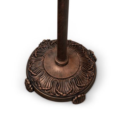 Brilagi - Επιδαπέδιο φωτιστικό Tiffany με βιτρώ MIRABELLA 2xE27/60W/230V