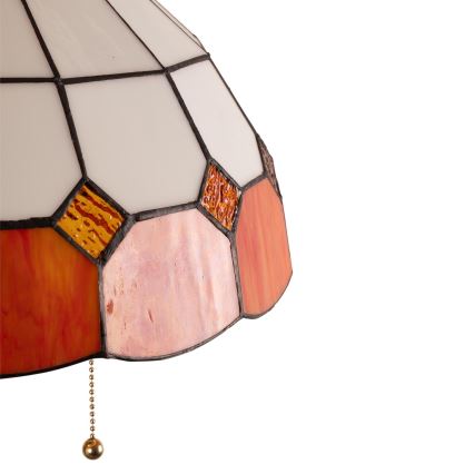 Brilagi - Επιδαπέδιο φωτιστικό Tiffany με βιτρώ SIENNA 2xE27/60W/230V