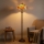 Brilagi - Επιδαπέδιο φωτιστικό Tiffany με βιτρό SUNFLOWER 2xE27/60W/230V
