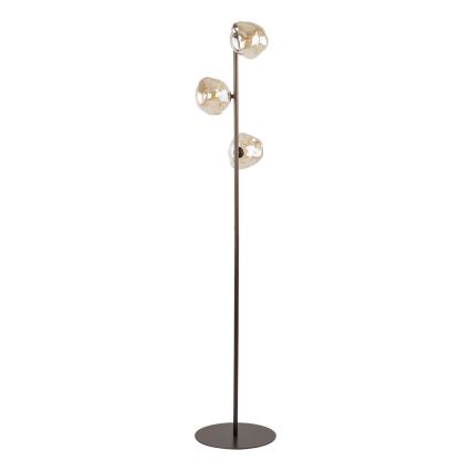 Brilagi - Επιδαπέδιο φωτιστικό VULCANO 3xG9/8W/230V καφέ/καπνιστό μπεζ
