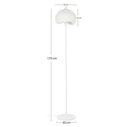 Brilagi - Επιδαπέδιο φωτιστικό WABI SABI 1xE27/40W/230V λευκό