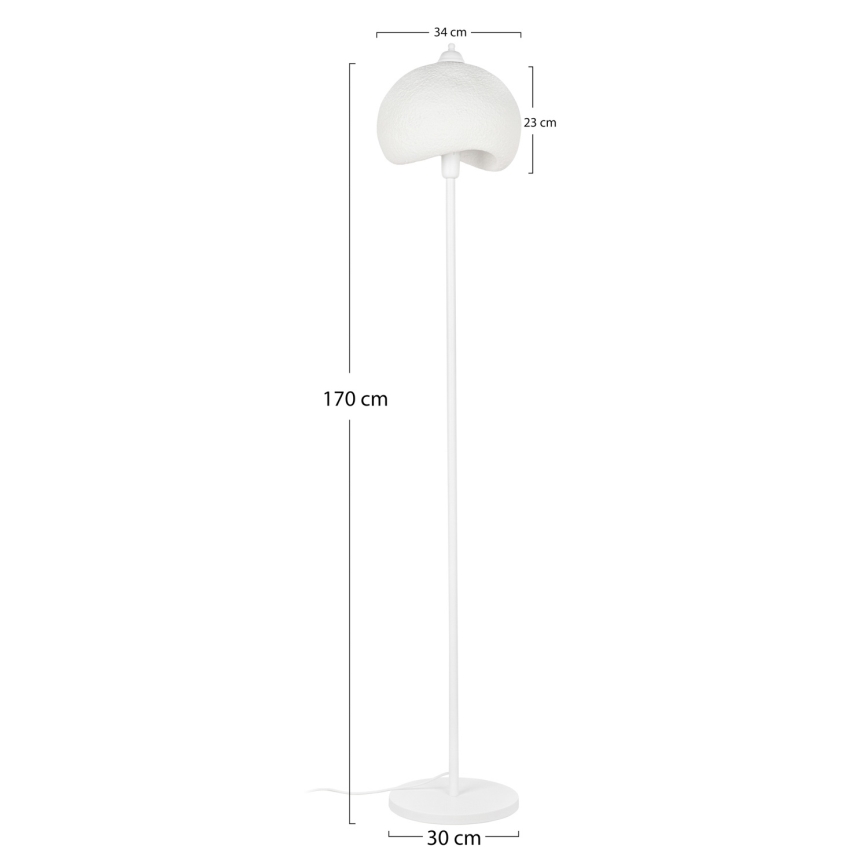 Brilagi - Επιδαπέδιο φωτιστικό WABI SABI 1xE27/40W/230V λευκό