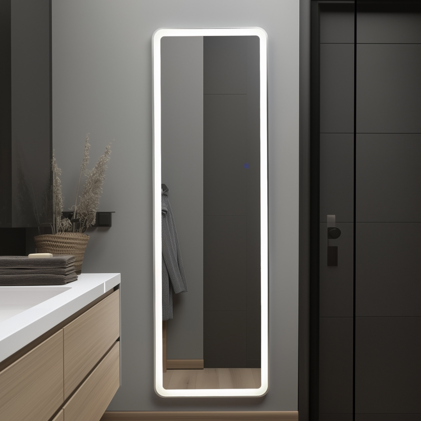 Brilagi - Επιδαπέδιος καθρέφτης ELEGANZA LED/42W/230V 160x50 cm IP44 CRI 90 με ρυθμιζόμενη ένταση φωτός + CCT