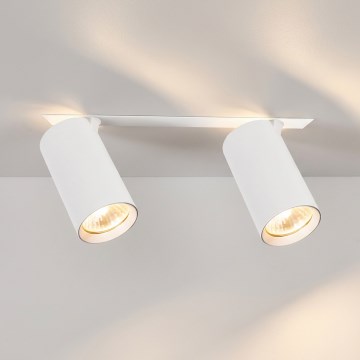 Brilagi - Εντοιχισμένο φωτιστικό οροφής SELE 2xGU10/30W/230V λευκό