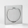 Brilagi - Εντοιχιζόμενη πρίζα κουζίνας INBOX IP55, ματ χρώμιο, τετράγωνη