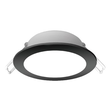 Brilagi - Εντοιχιζόμενο φωτιστικό μπάνιου LED 24W/230V 3000K μαύρο IP65