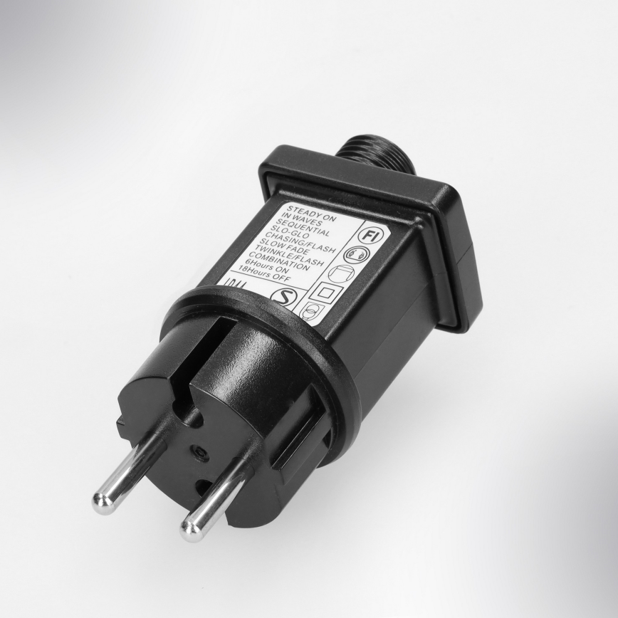 Brilagi - Εξωτερική LED γιρλάντα 200xLED/8 λειτουργίες 13m IP44 ψυχρό λευκό σταλακτίτες