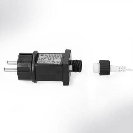 Brilagi - Εξωτερική LED γιρλάντα 200xLED/8 λειτουργίες 13m IP44 ψυχρό λευκό σταλακτίτες