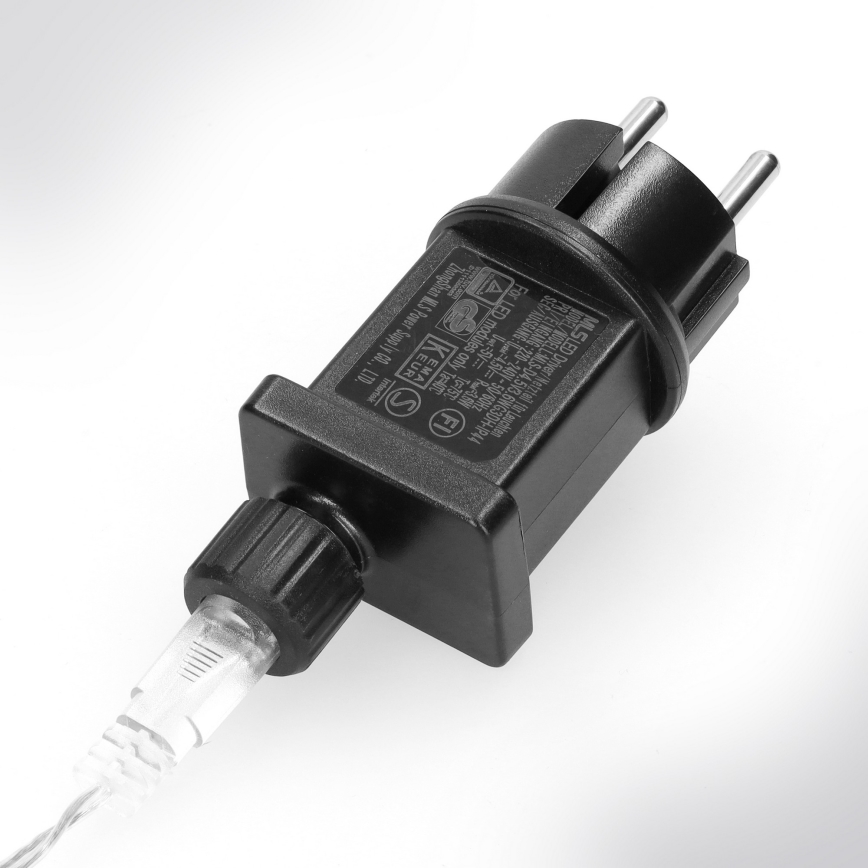 Brilagi - Εξωτερική γιρλάντα LED 150xLED 5m IP44 ψυχρό λευκό, εφέ πυροτεχνημάτων