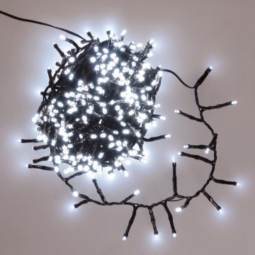 BRILAGI - Εξωτερική χριστουγεννιάτικη γιρλάντα LED, 400 λαμπτήρες LED, 13 m, IP44, ψυχρό λευκό