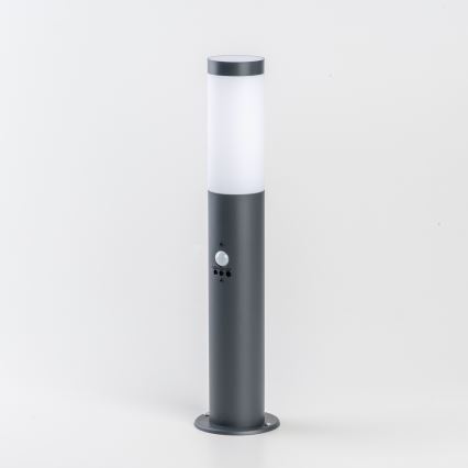 BRILAGI - Εξωτερικό φωτιστικό με αισθητήρα ELIA 1xE27/20W/230V IP44 50 cm ανθρακί